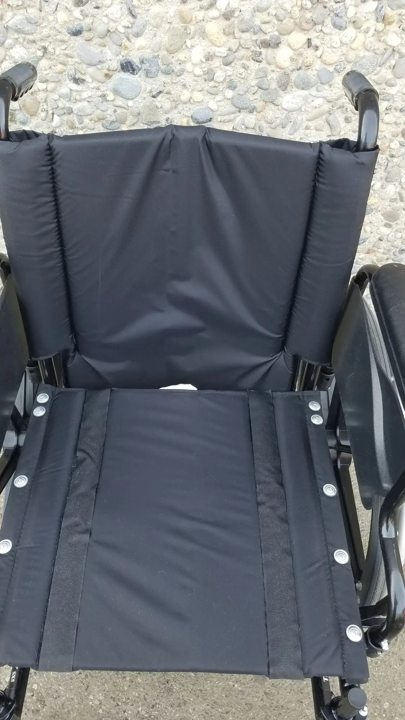 Reuse Medical Equipment Invacare Tracer SX5 Wheelchair Arm Rest Black Wheelchair, second-hand product photo 14