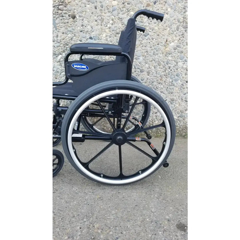 Reuse Medical Equipment Invacare Tracer SX5 Wheelchair Arm Rest Black Wheelchair, second-hand product photo 7