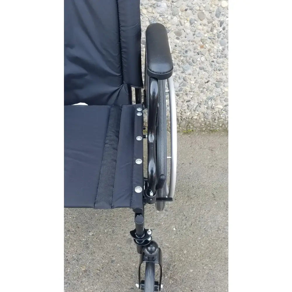 Reuse Medical Equipment Invacare Tracer SX5 Wheelchair Arm Rest Black Wheelchair, second-hand product photo 10