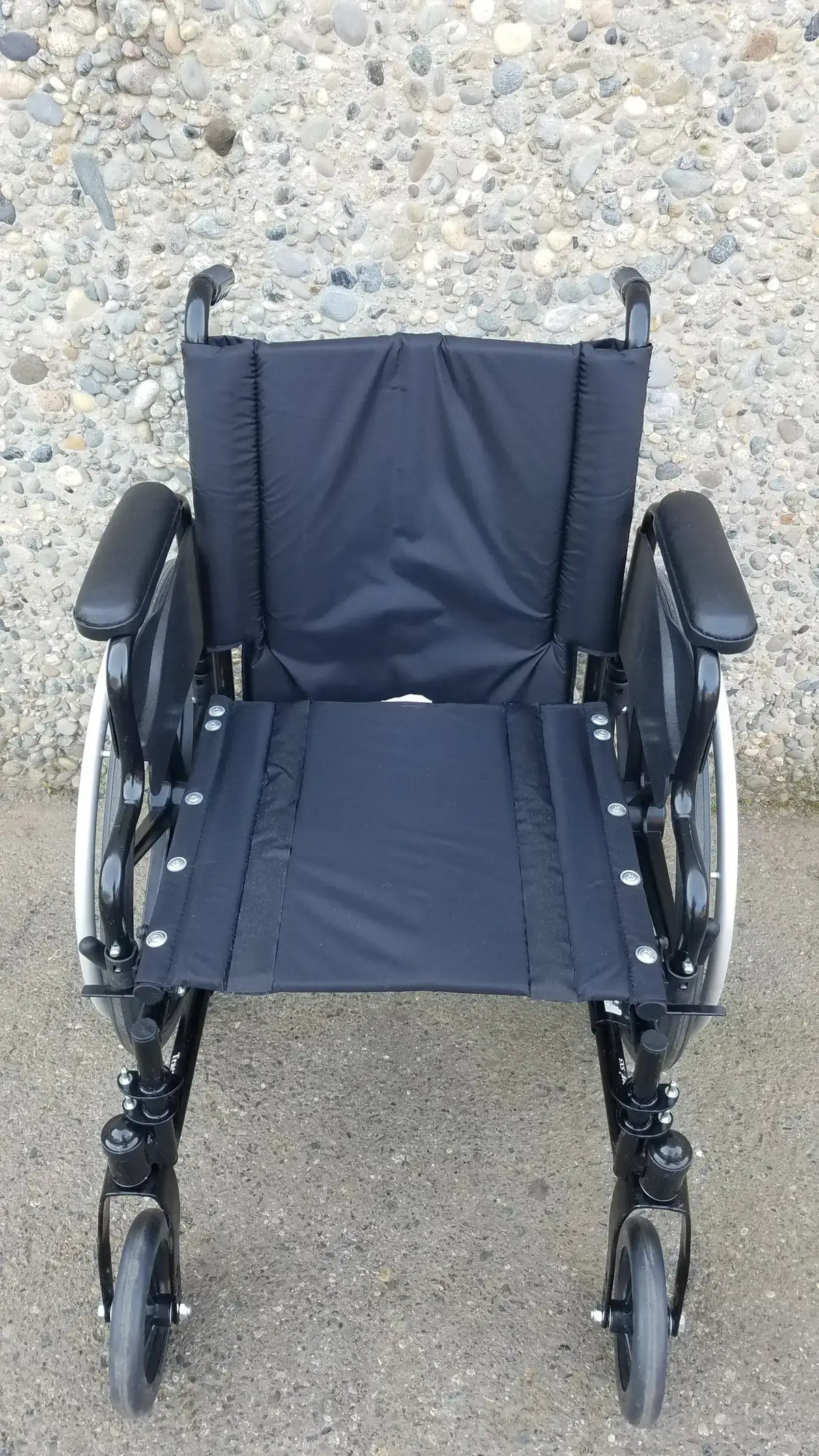 Reuse Medical Equipment Invacare Tracer SX5 Wheelchair Arm Rest Black Wheelchair, second-hand product photo 9