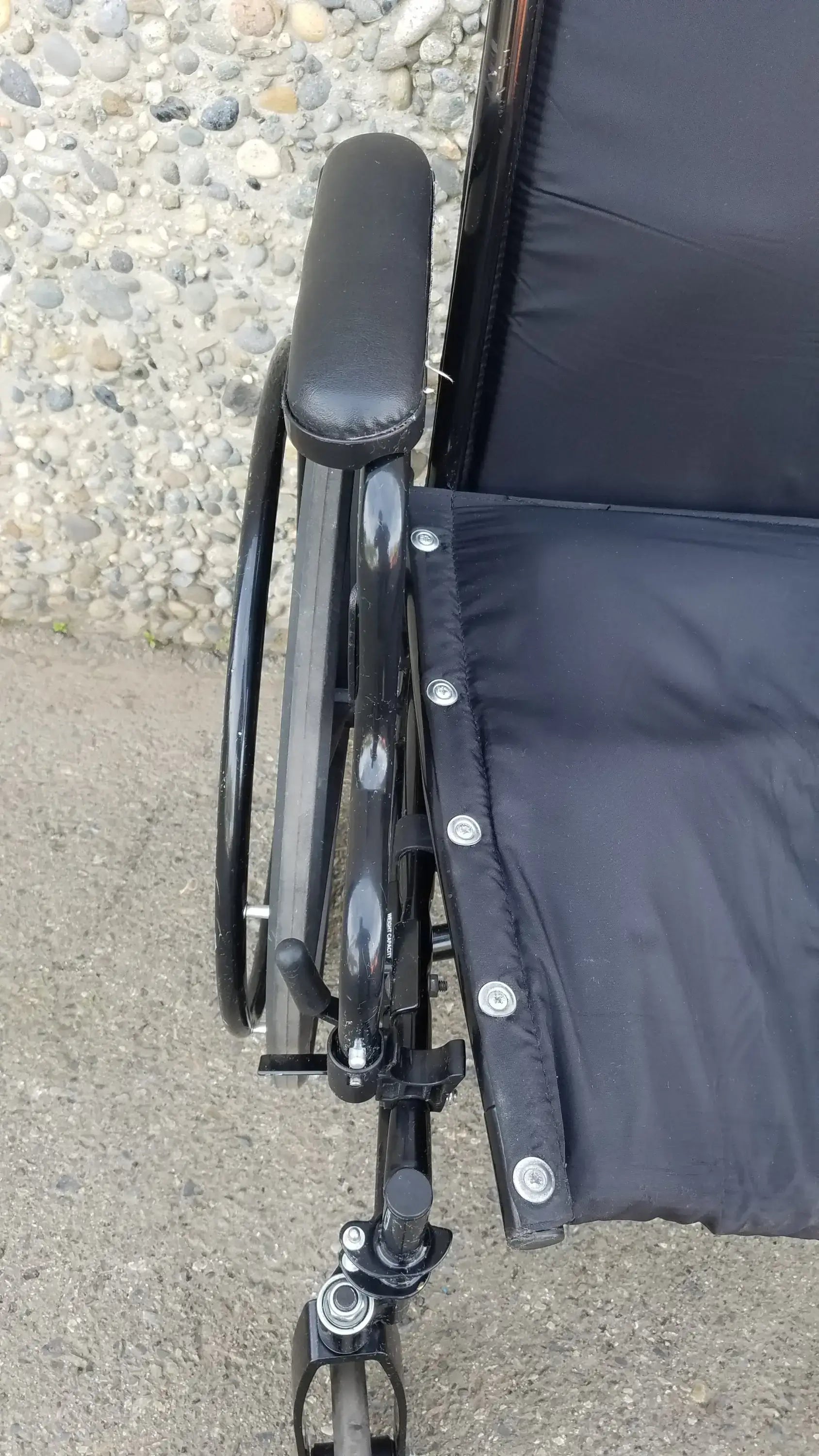 Reuse Medical Equipment Invacare Tracer SX5 Wheelchair Arm Rests Black Wheelchairs, second-hand product photo 16
