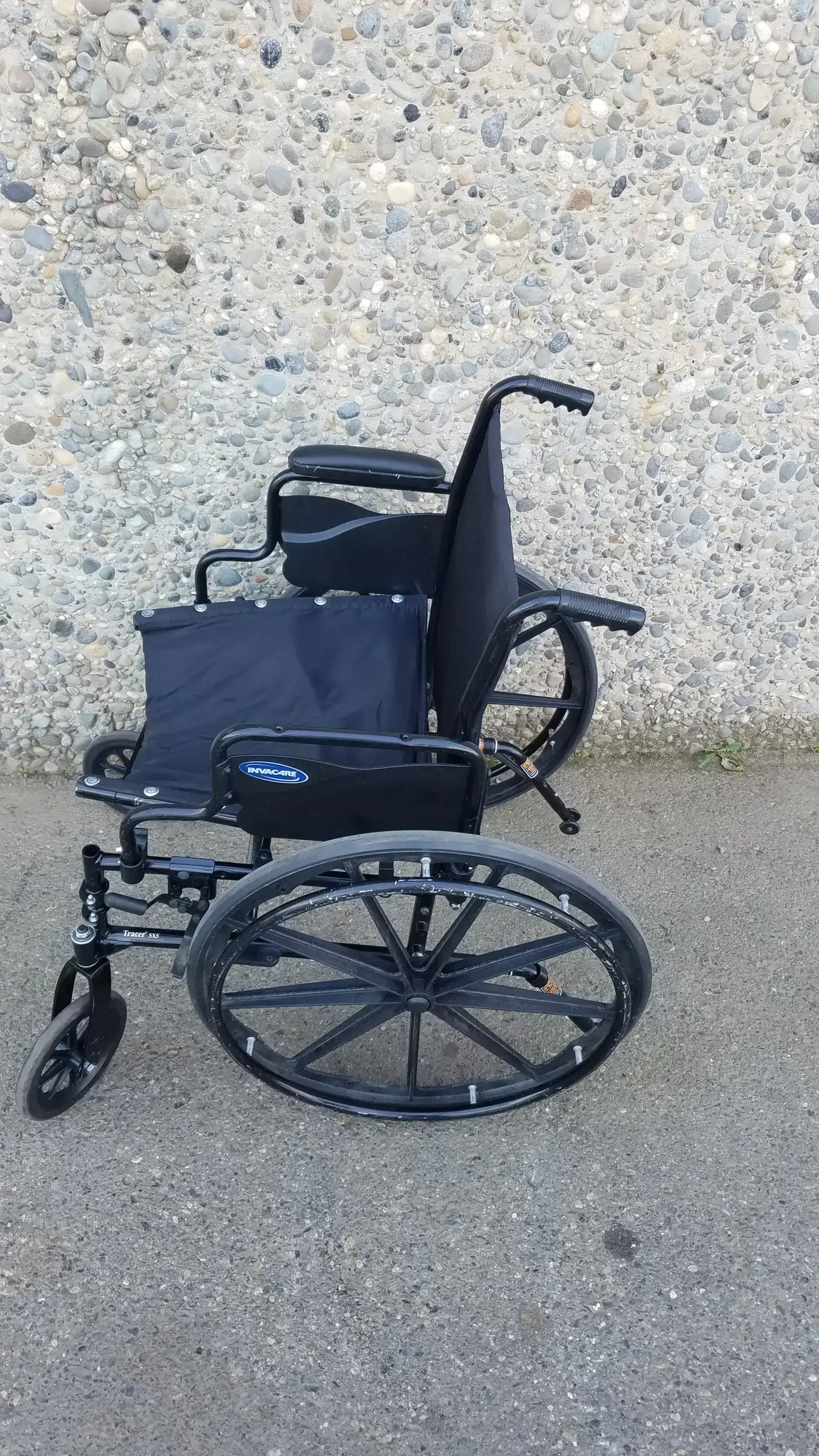Reuse Medical Equipment Invacare Tracer SX5 Wheelchair Arm Rests Black Wheelchairs, second-hand product photo 10