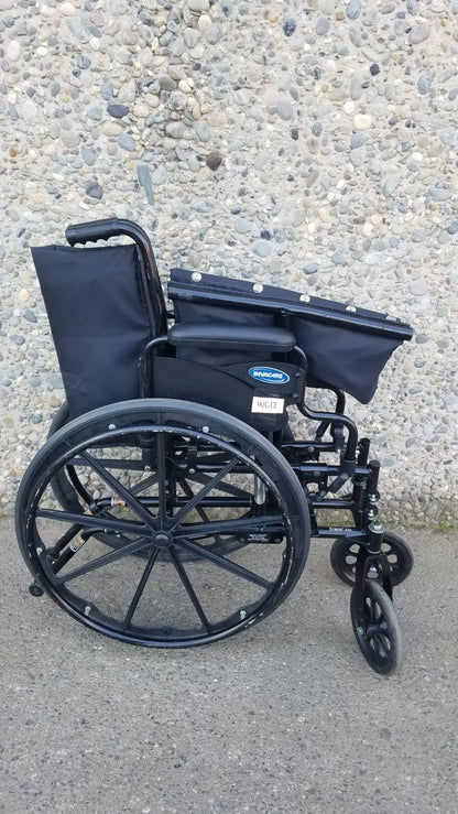 Reuse Medical Equipment Invacare Tracer SX5 Wheelchair Arm Rests Black Wheelchairs, second-hand product photo 24