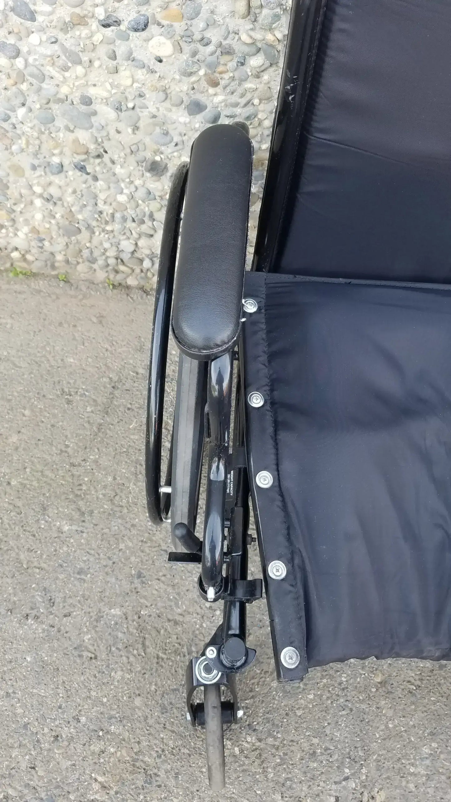 Reuse Medical Equipment Invacare Tracer SX5 Wheelchair Arm Rests Black Wheelchairs, second-hand product photo 15