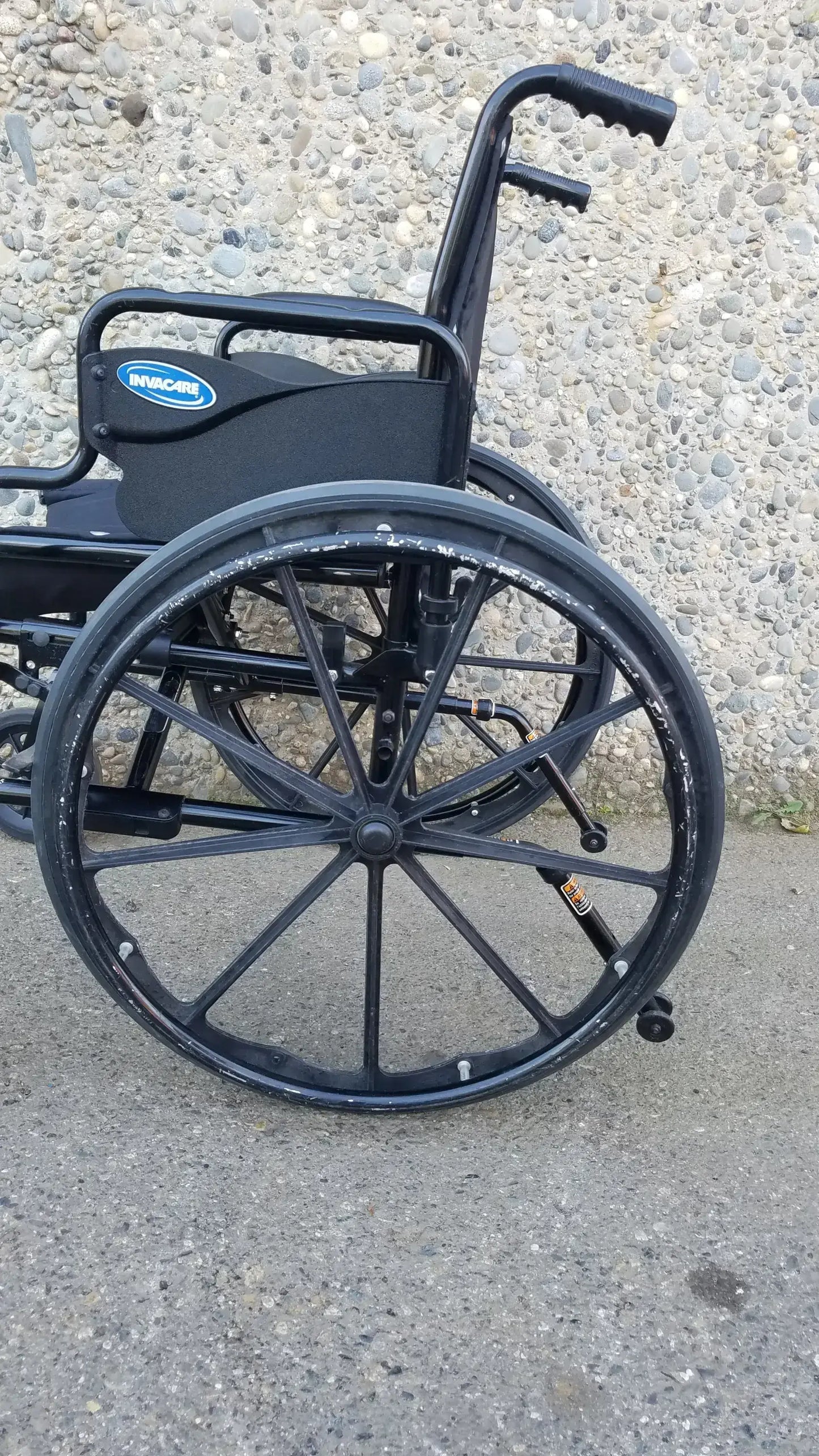 Reuse Medical Equipment Invacare Tracer SX5 Wheelchair Arm Rests Black Wheelchairs, second-hand product photo 9