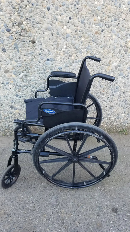 Reuse Medical Equipment Invacare Tracer SX5 Wheelchair Arm Rests Black Wheelchairs, second-hand product photo 11
