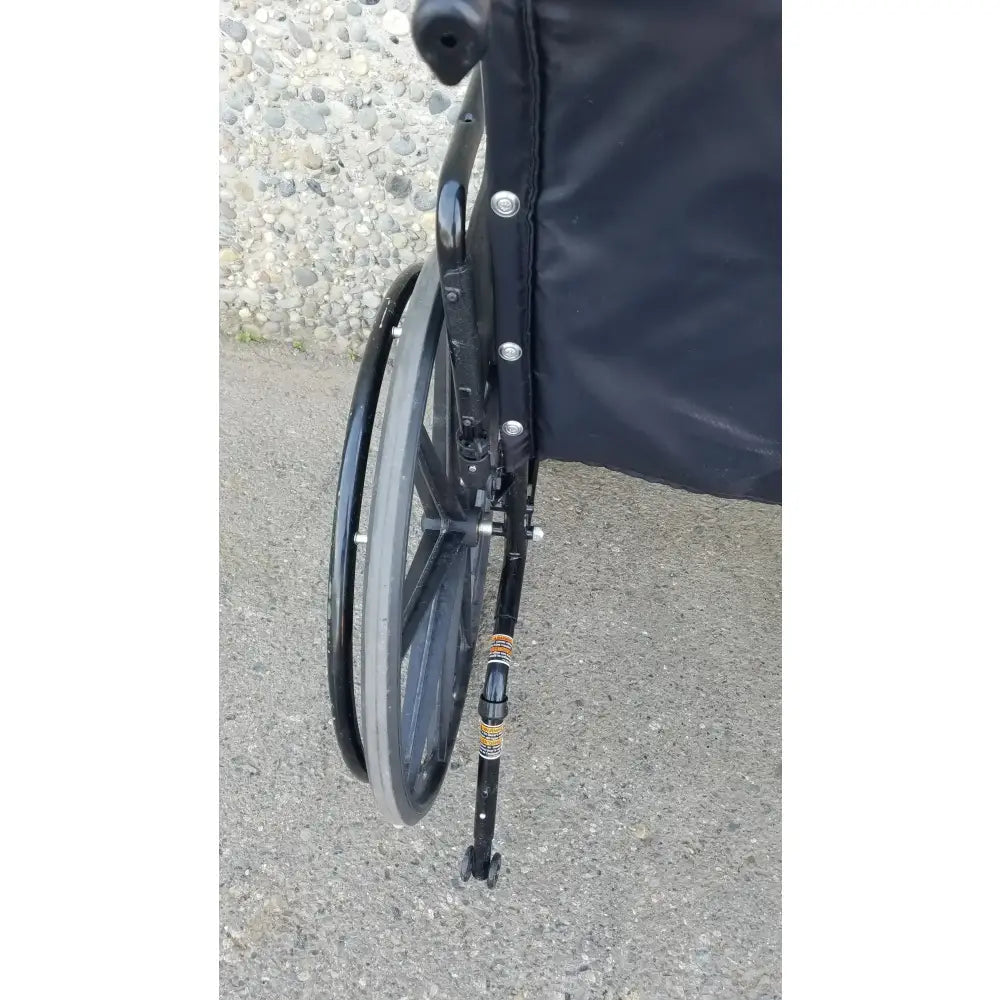 Reuse Medical Equipment Invacare Tracer SX5 Wheelchair Arm Rests Black Wheelchairs, second-hand product photo 4
