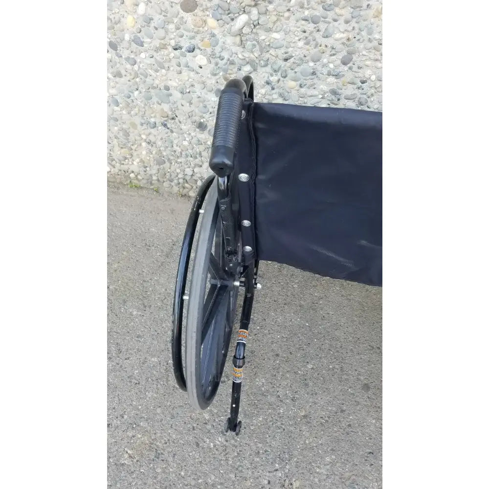 Reuse Medical Equipment Invacare Tracer SX5 Wheelchair Arm Rests Black Wheelchairs, second-hand product photo 3