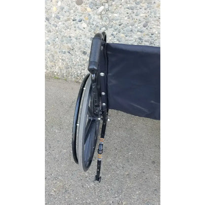 Reuse Medical Equipment Invacare Tracer SX5 Wheelchair Arm Rests Black Wheelchairs, second-hand product photo 3