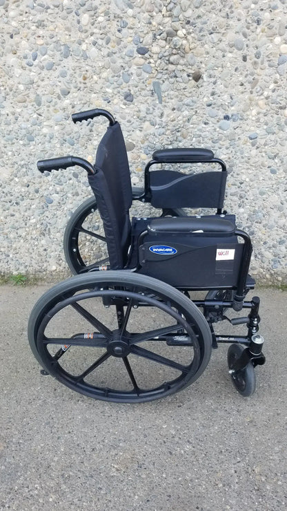 Reuse Medical Equipment Invacare Tracer SX5 Wheelchair Armrests – Black Comfort Wheelchairs, second-hand product photo 1