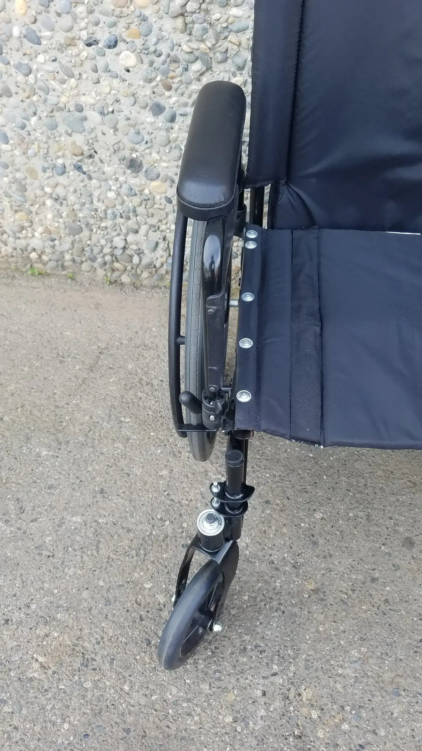 Reuse Medical Equipment Invacare Tracer SX5 Wheelchair Armrests – Black Comfort Wheelchairs, second-hand product photo 13
