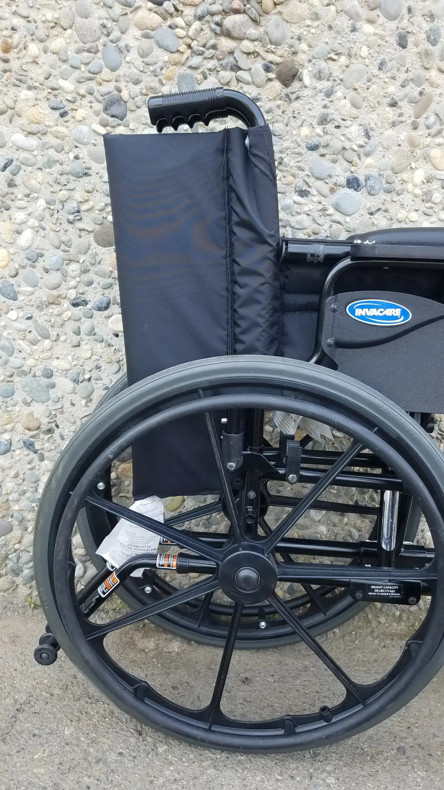 Reuse Medical Equipment Invacare Tracer SX5 Wheelchair Armrests – Black Comfort Wheelchairs, second-hand product photo 20