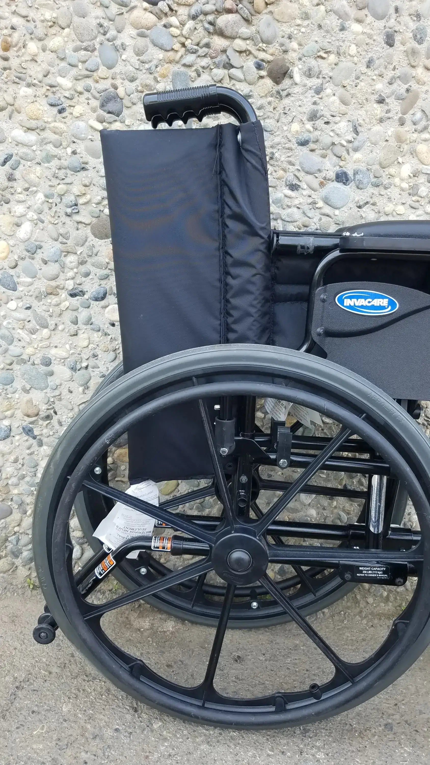Reuse Medical Equipment Invacare Tracer SX5 Wheelchair Armrests – Black Comfort Wheelchairs, second-hand product photo 20