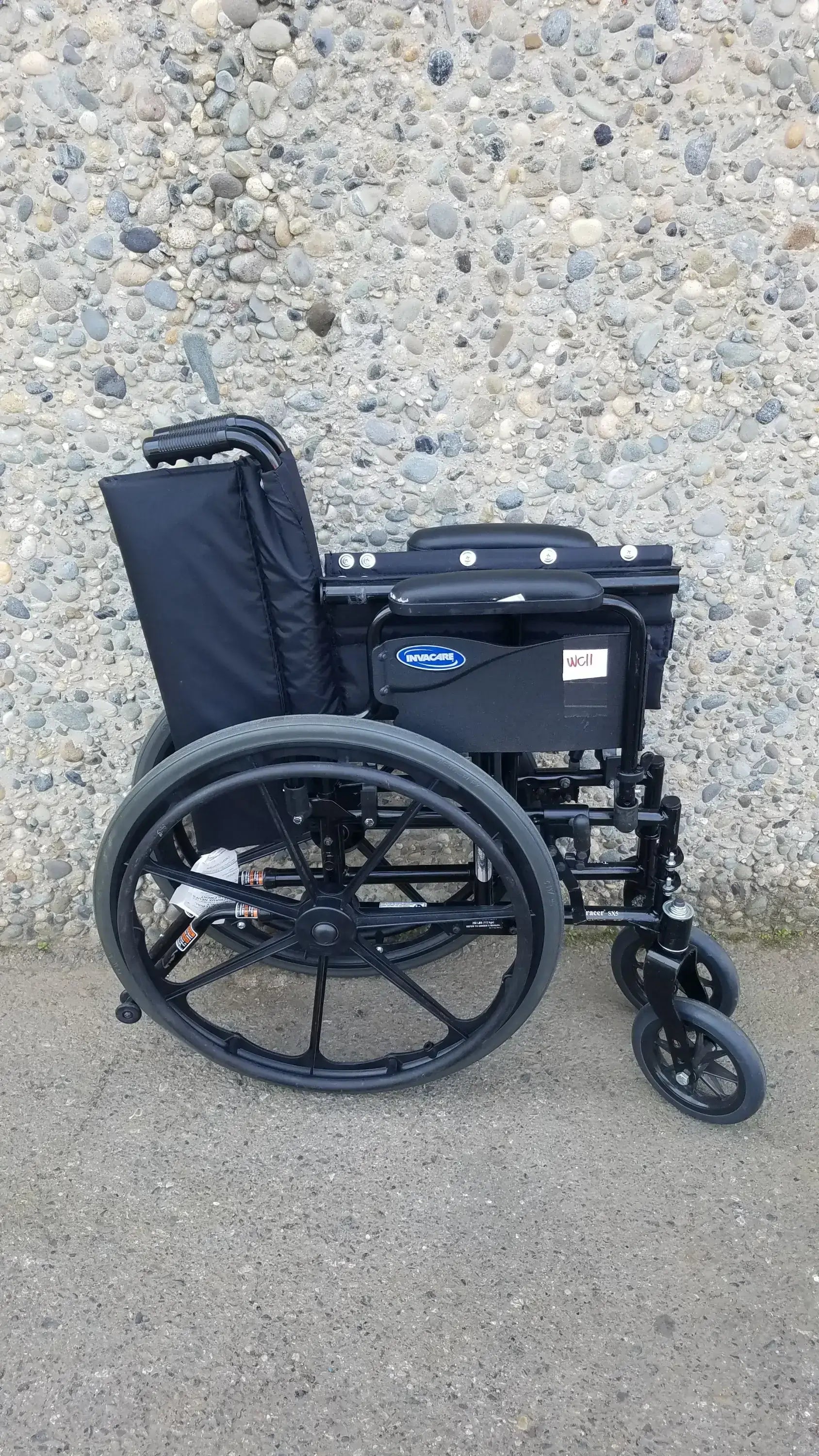 Reuse Medical Equipment Invacare Tracer SX5 Wheelchair Armrests – Black Comfort Wheelchairs, second-hand product photo 22