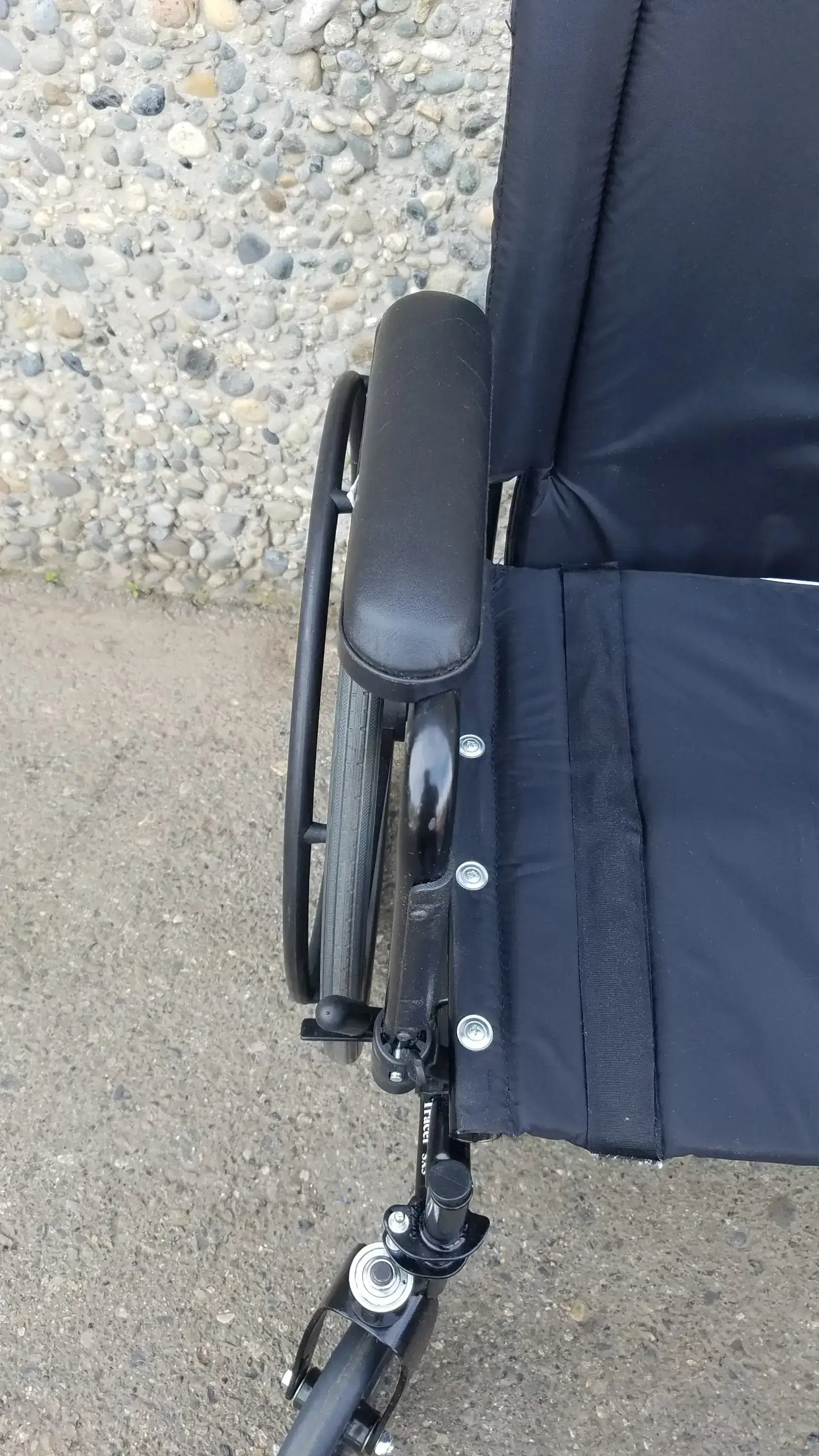 Reuse Medical Equipment Invacare Tracer SX5 Wheelchair Armrests – Black Comfort Wheelchairs, second-hand product photo 14
