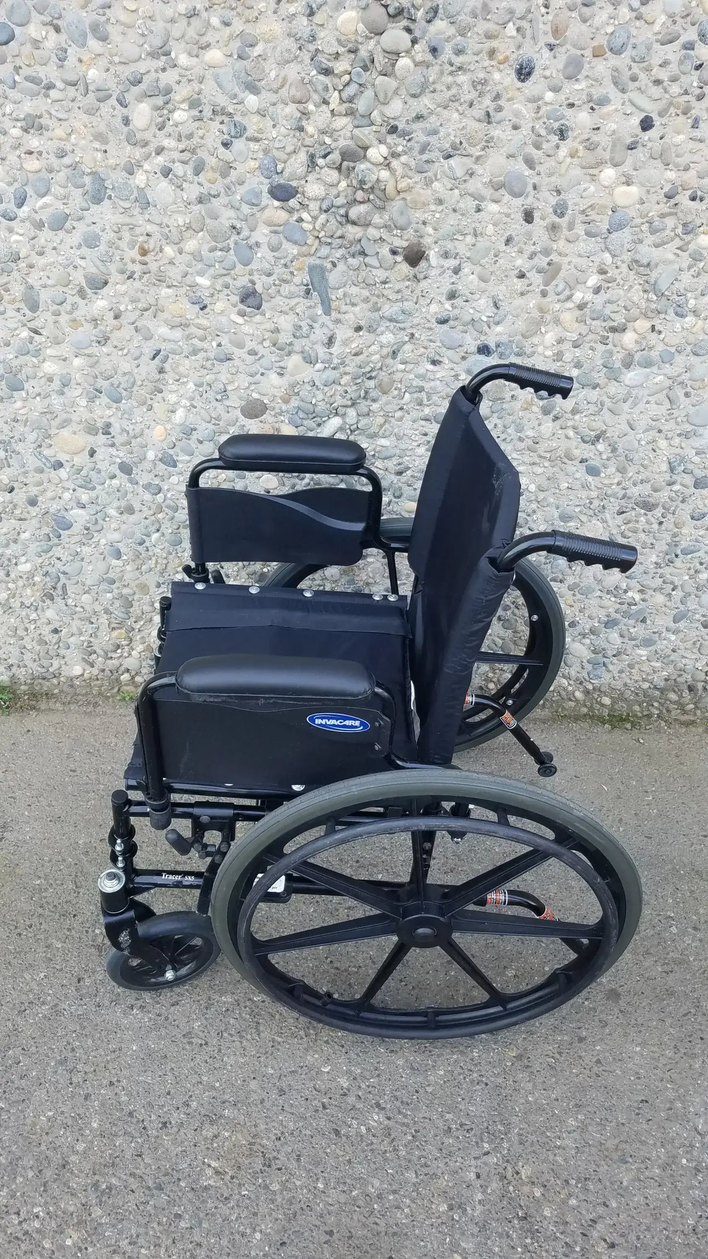 Reuse Medical Equipment Invacare Tracer SX5 Wheelchair Armrests – Black Comfort Wheelchairs, second-hand product photo 8