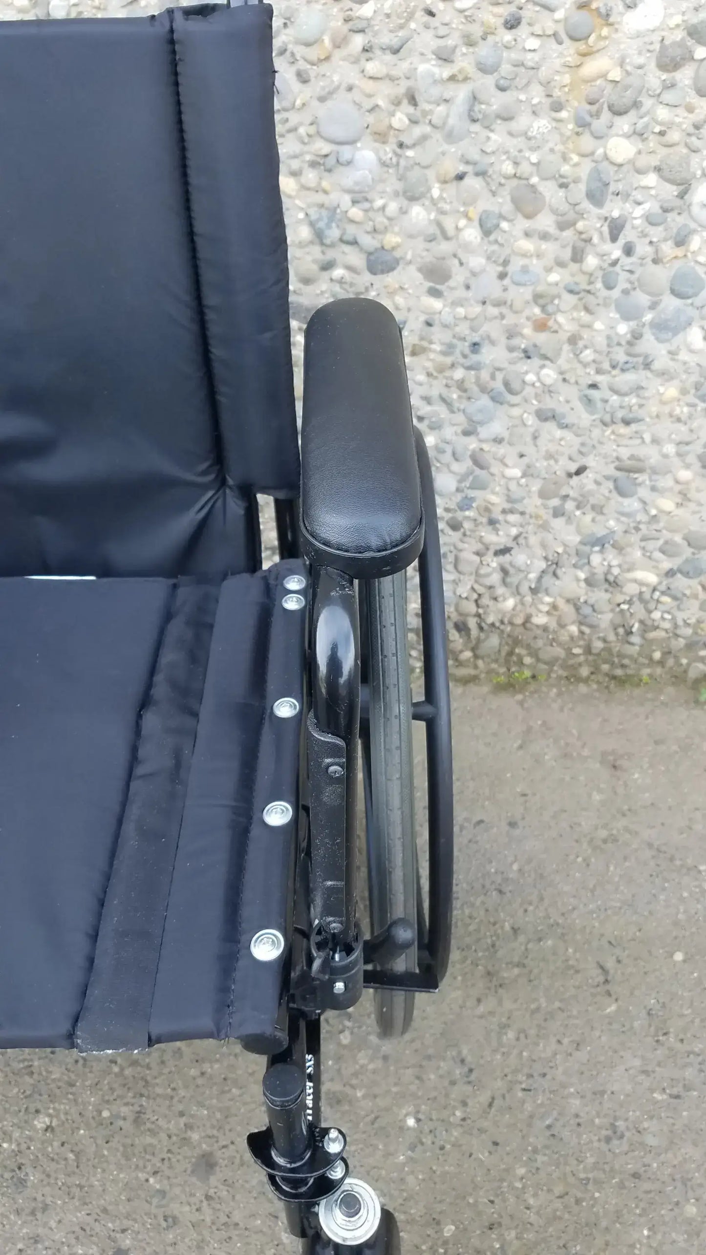 Reuse Medical Equipment Invacare Tracer SX5 Wheelchair Armrests – Black Comfort Wheelchairs, second-hand product photo 11