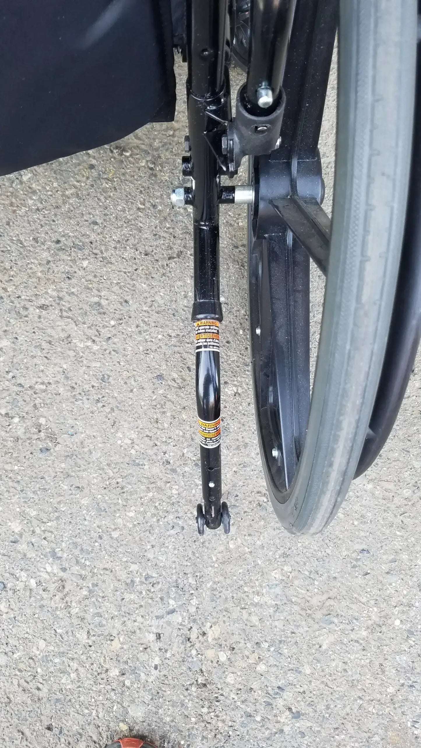 Reuse Medical Equipment Invacare Tracer SX5 Wheelchair Armrests – Black Comfort Wheelchairs, second-hand product photo 3
