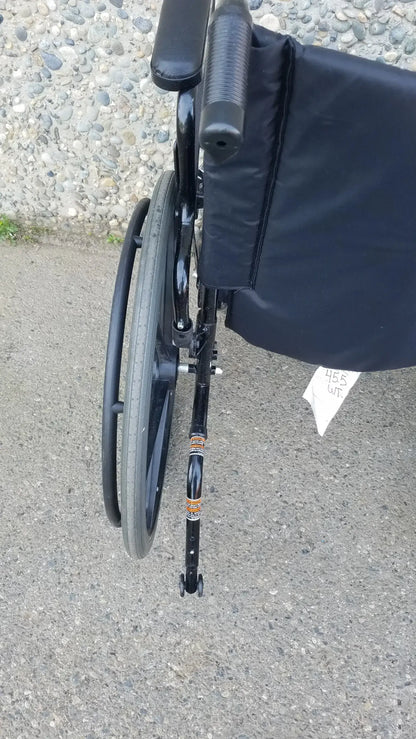 Reuse Medical Equipment Invacare Tracer SX5 Wheelchair Armrests – Black Comfort Wheelchairs, second-hand product photo 4