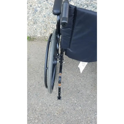 Reuse Medical Equipment Invacare Tracer SX5 Wheelchair Armrests – Black Comfort Wheelchairs, second-hand product photo 4
