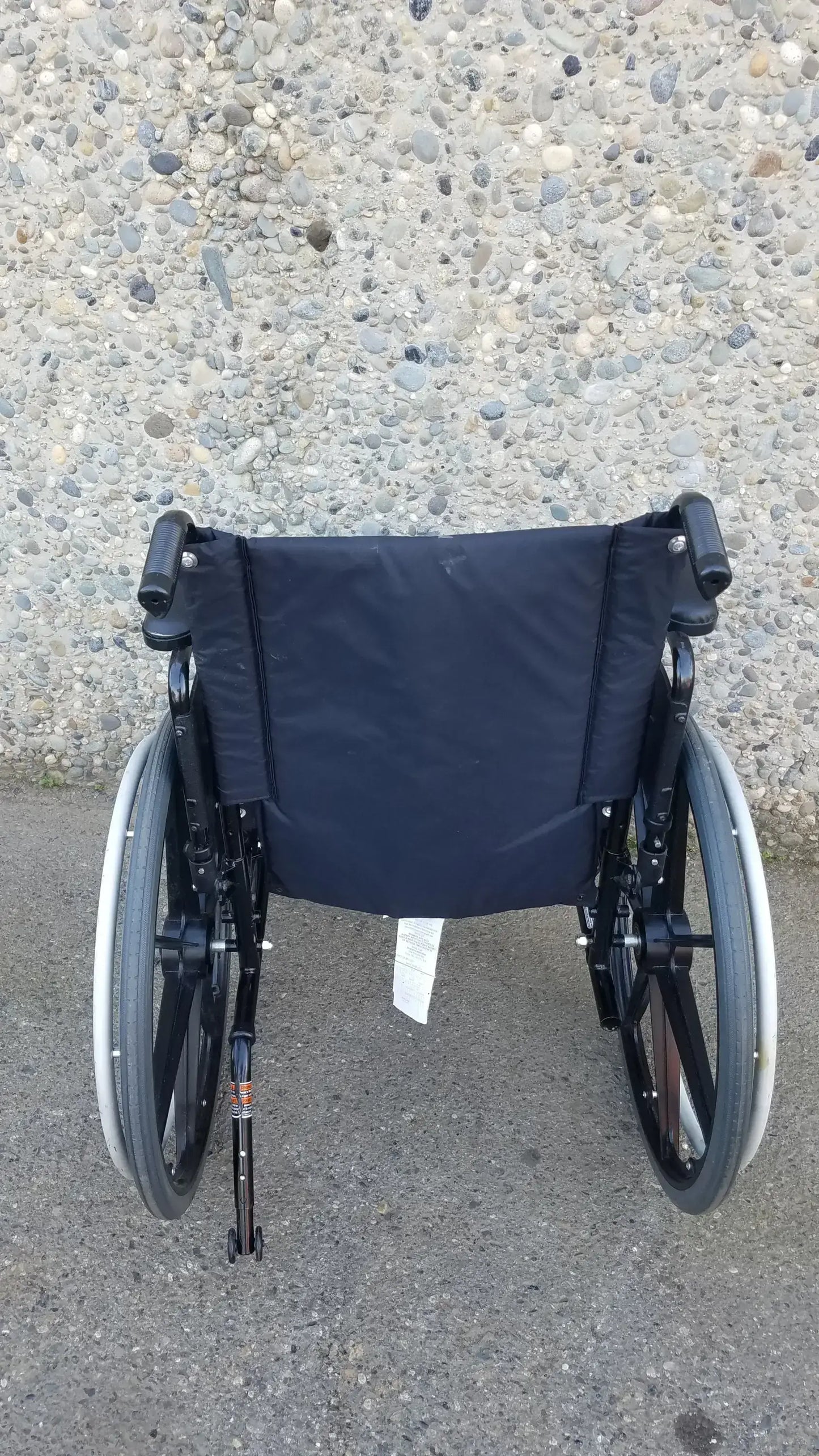 Reuse Medical Equipment Invacare Tracer SX5 Wheelchair Black Steel Frame w/ Desk Armrests Wheelchairs, second-hand product photo 20