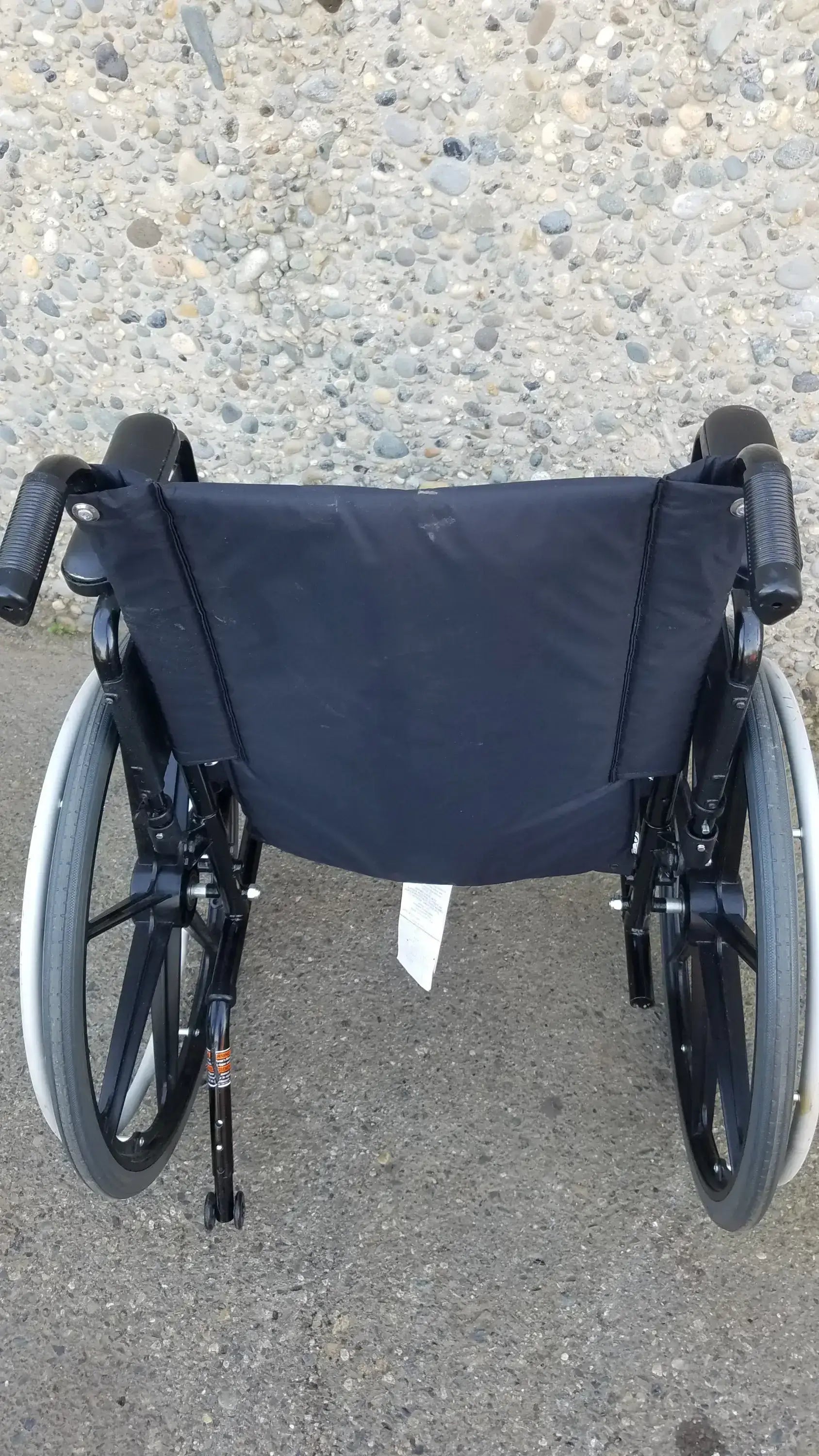 Reuse Medical Equipment Invacare Tracer SX5 Wheelchair Black Steel Frame w/ Desk Armrests Wheelchairs, second-hand product photo 23