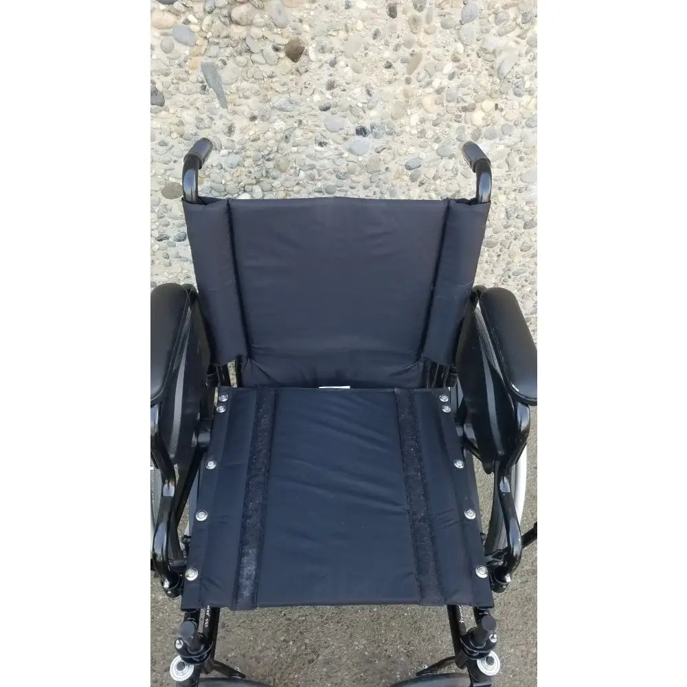 Reuse Medical Equipment Invacare Tracer SX5 Wheelchair Black Steel Frame w/ Desk Armrests Wheelchairs, second-hand product photo 15