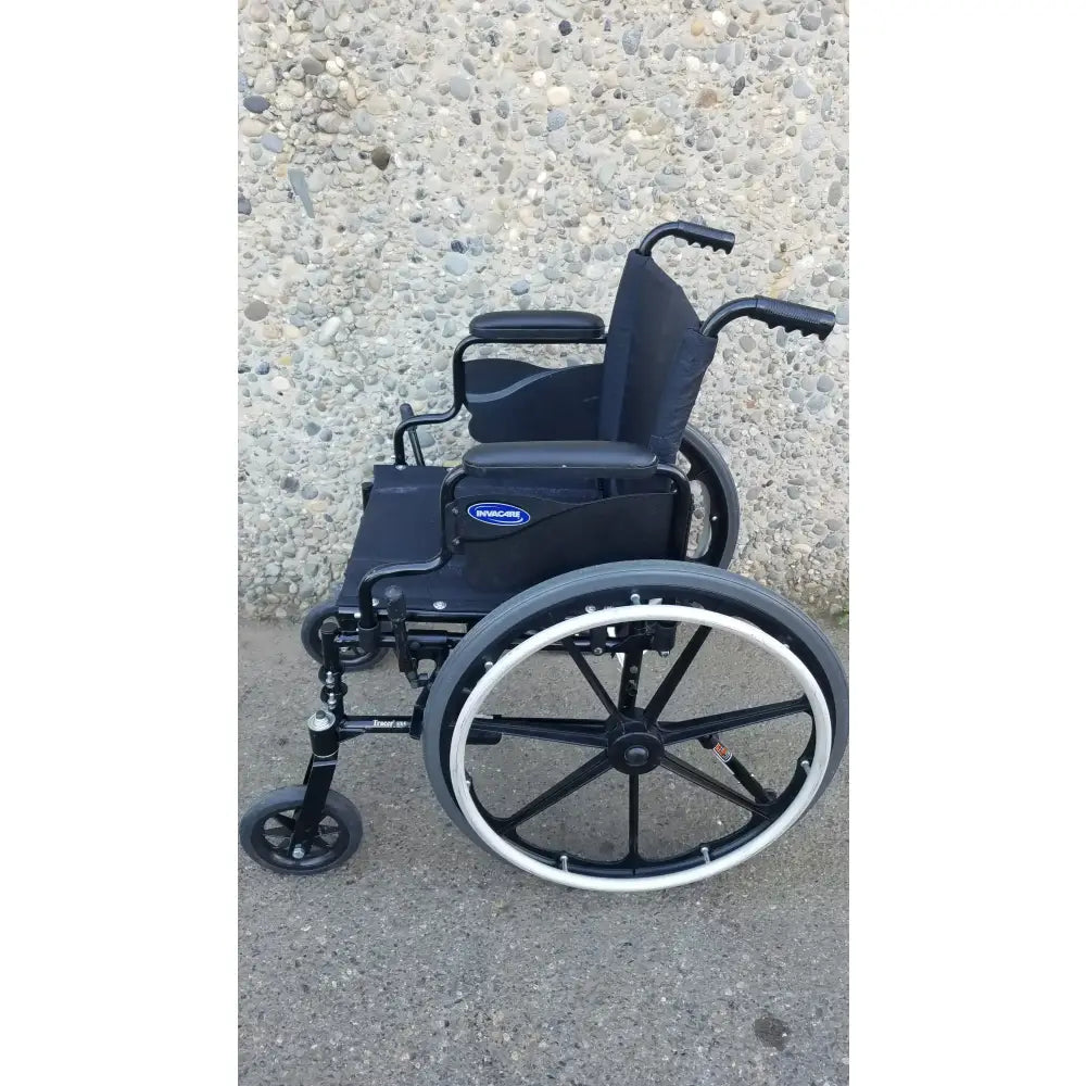 Reuse Medical Equipment Invacare Tracer SX5 Wheelchair Black Steel Frame w/ Desk Armrests Wheelchairs, second-hand product photo 14