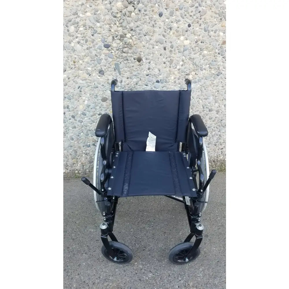 Reuse Medical Equipment Invacare Tracer SX5 Wheelchair Black Steel Frame w/ Desk Armrests Wheelchairs, second-hand product photo 8
