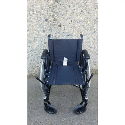 Reuse Medical Equipment Invacare Tracer SX5 Wheelchair Black Steel Frame w/ Desk Armrests Wheelchairs, second-hand product photo 8