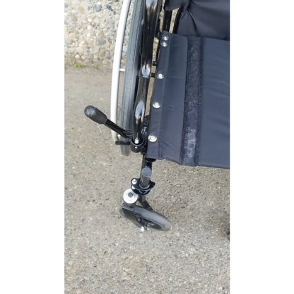 Reuse Medical Equipment Invacare Tracer SX5 Wheelchair Black Steel Frame w/ Desk Armrests Wheelchairs, second-hand product photo 10
