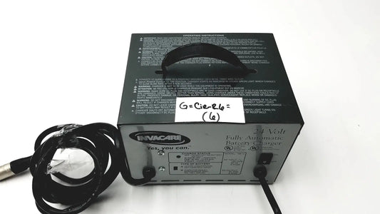 Reuse Medical INVACARE Wheelchair 24 Volt Automatic Battery Charger Serial No: 460300646 Wheelchair Parts, as-is (for parts) product photo 1