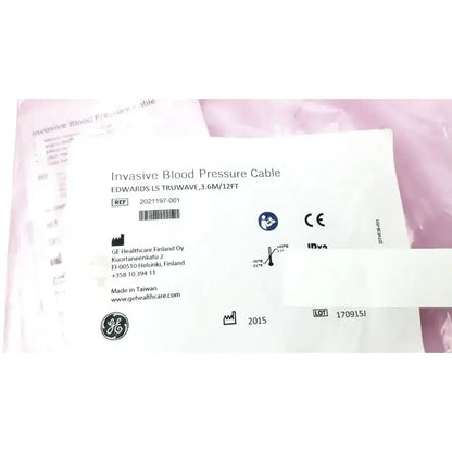 Vendor Unknown - MANUAL REVIEW Invasive Blood Pressure Cable 2021197-001 Invasive Blood Pressure Cable, second-hand product photo 2