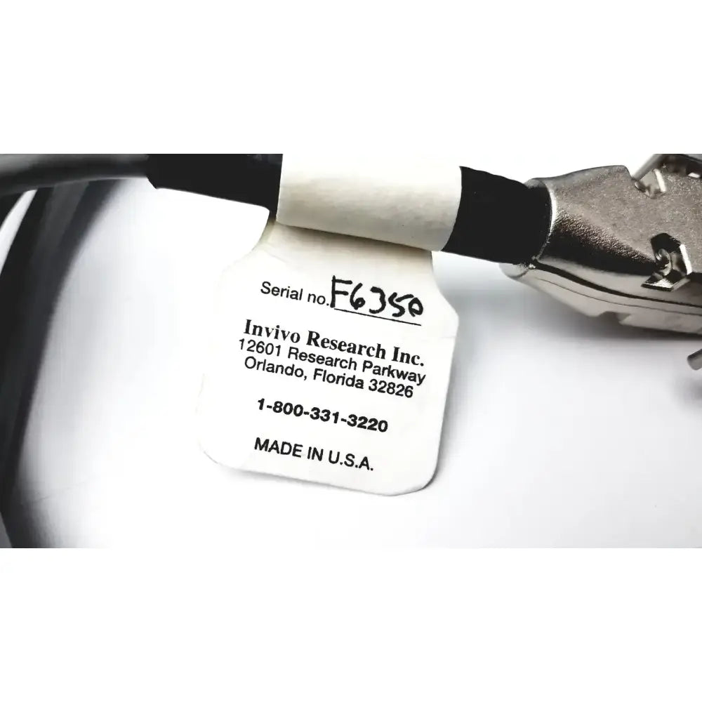 Invivo 9367 Oxiclip MRI Sensor With Invivo 9201, ECG, 3 Lead, Unshielded 10 FT MRI Patient Monitoring Sensor, second-hand product photo 9