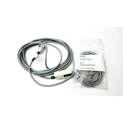 Invivo 9367 Oxiclip MRI Sensor With Invivo 9201, ECG, 3 Lead, Unshielded 10 FT MRI Patient Monitoring Sensor, second-hand product photo 1