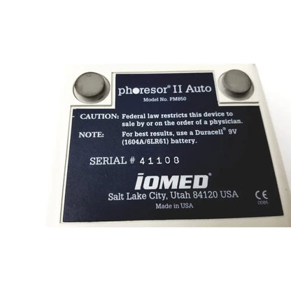 Iomed Phoresor II Auto PM850 Auto Dose Controller System Iontophoresis Controller, second-hand product photo 8