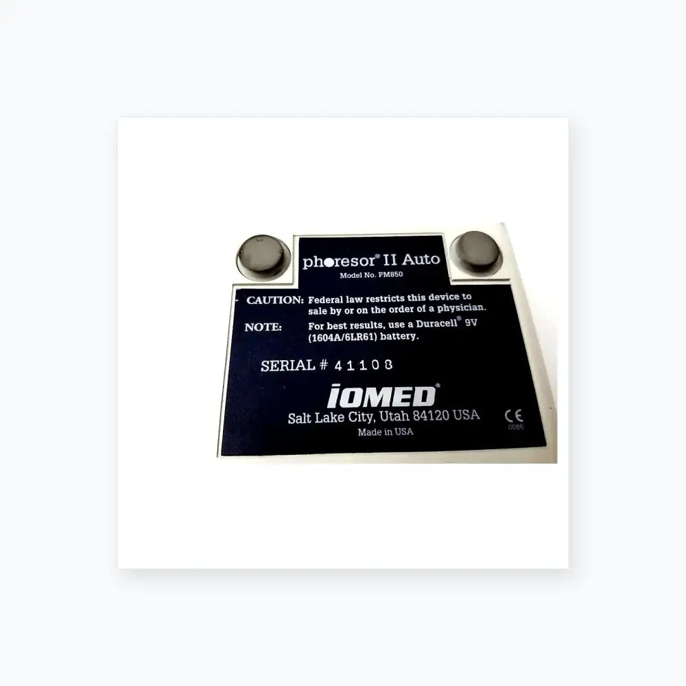 Iomed Phoresor II Auto PM850 Auto Dose Controller System Iontophoresis Controller, second-hand product photo 8
