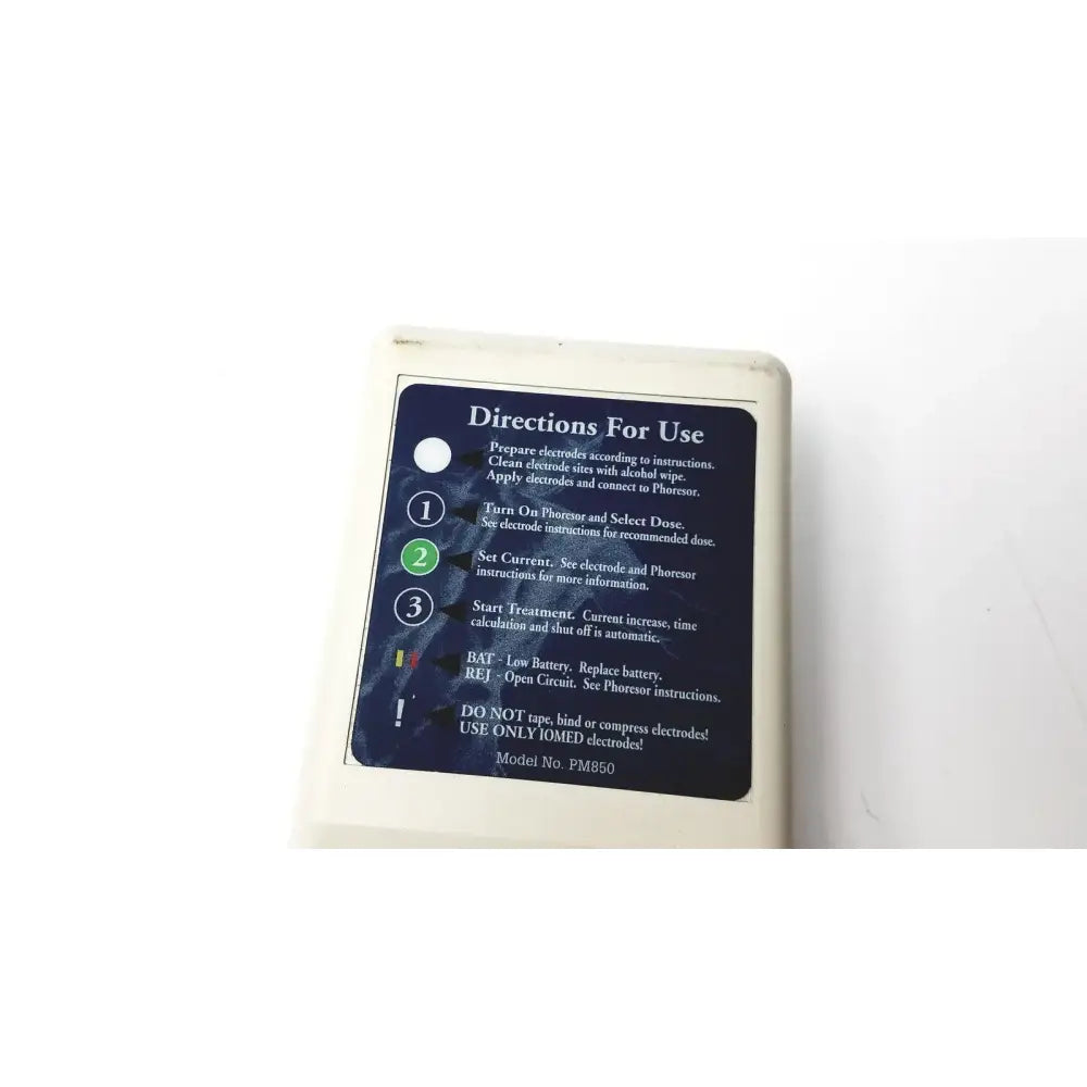 Iomed Phoresor II Auto PM850 Auto Dose Controller System Iontophoresis Controller, second-hand product photo 3