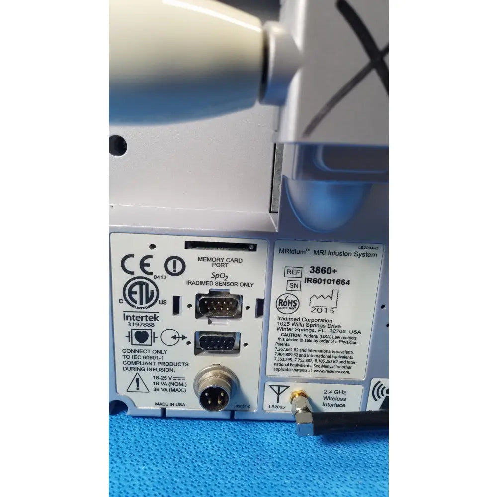 IRadimed MRidium 3860+ MRI Infusion Pump System - MRI Infusion Pump System