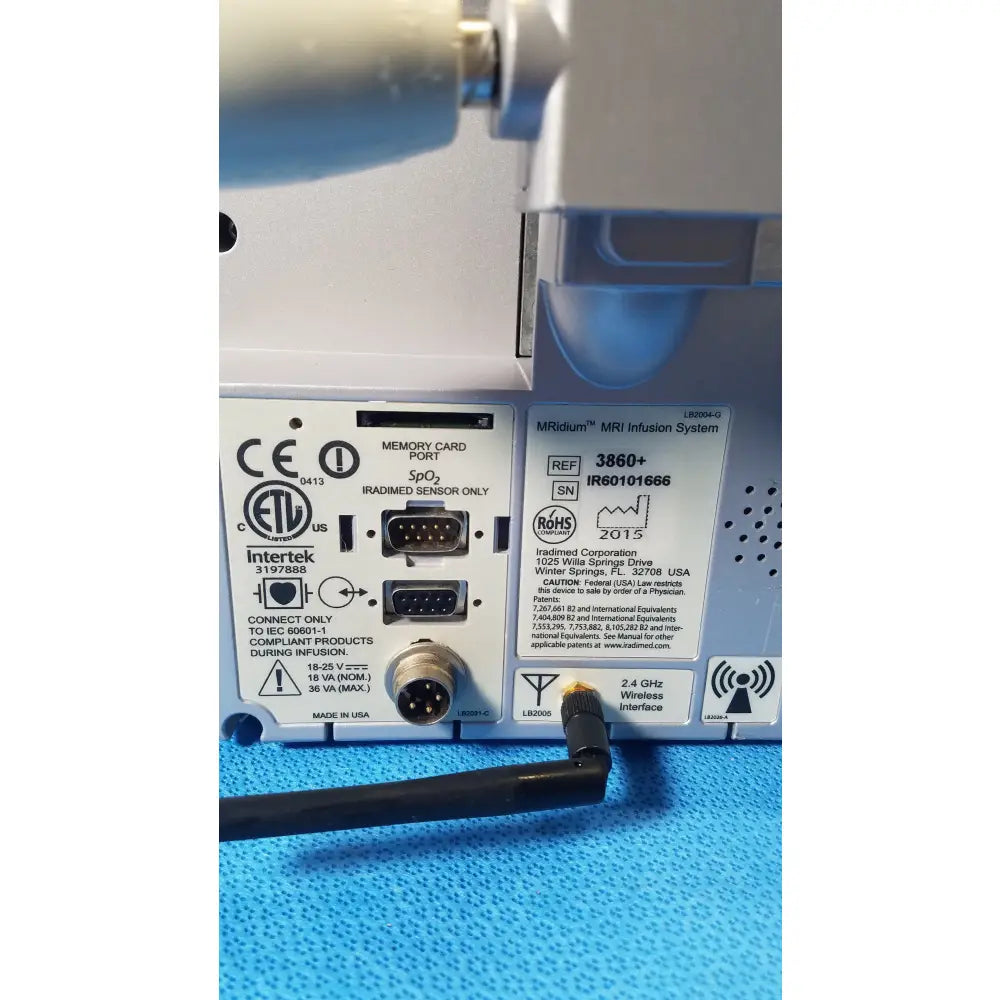 IRadimed MRidium 3860+ MRI Infusion Pump System With A and B Channels - MRI Infusion Pump System