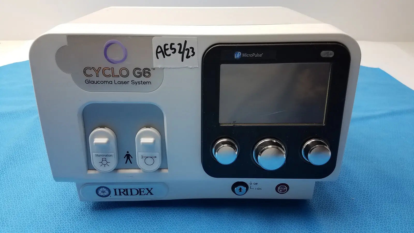 Reuse Medical Iridex Cyclo G6 Ophthalmic Laser Console Medical Cables & Cords, second-hand product photo 1