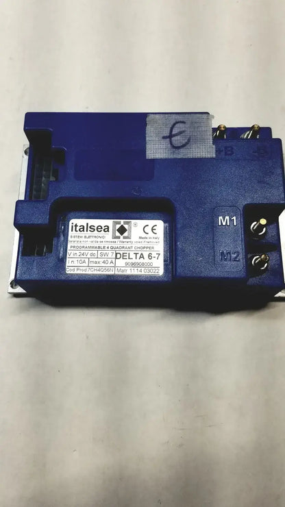 italsea 7CH4Q56N Programmable 4 Quadrant Chopper Delta 6-7 Motor Controller, second-hand product photo 1