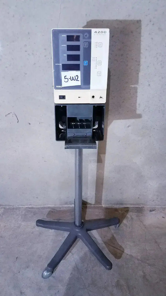 IVAC Corporation Vital Check 4200 With Stand Vital Signs Monitor, second-hand product photo 1