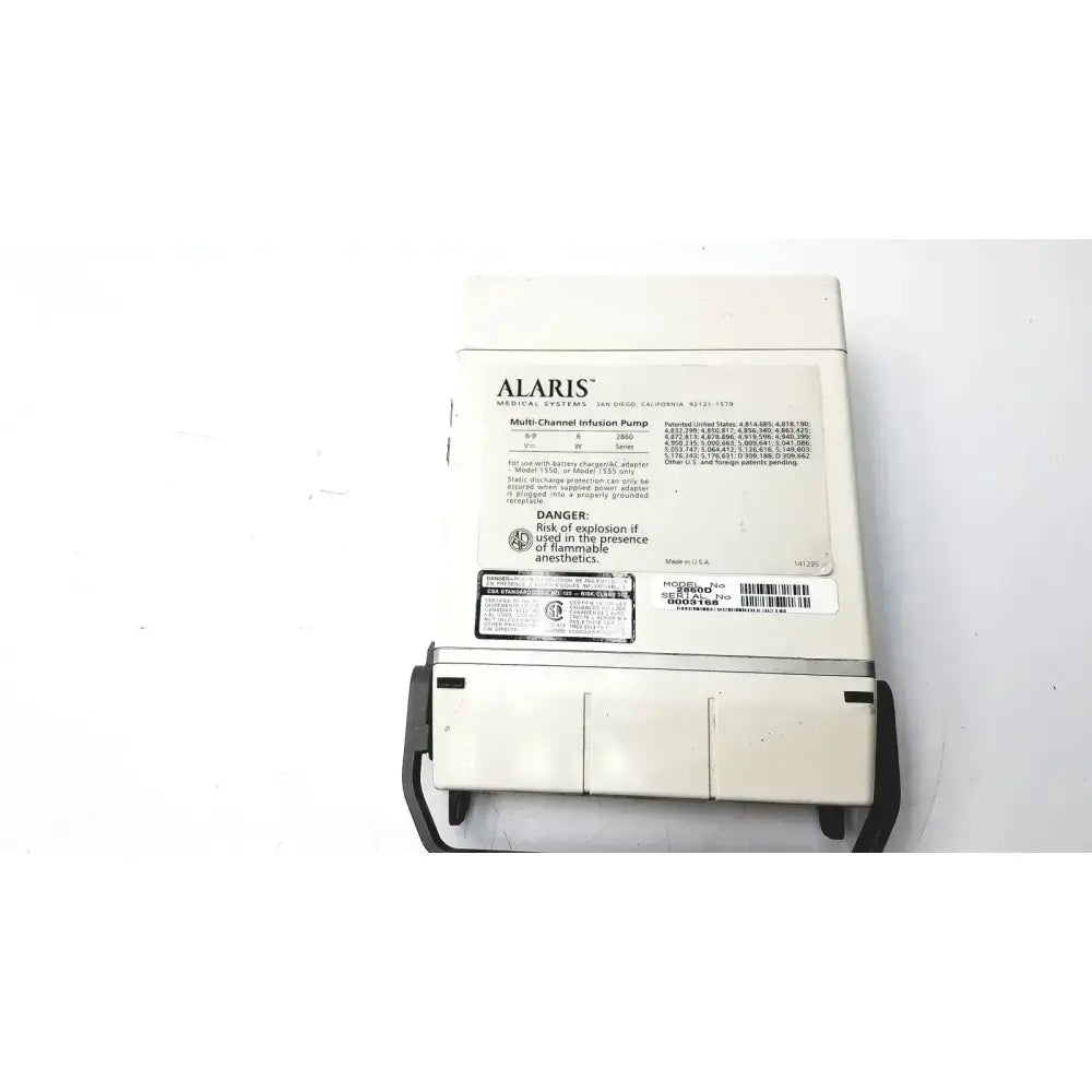 Alaris IVAC Med system III Patient Monitor 2860D Patient Monitor, as-is (for parts) product photo 9