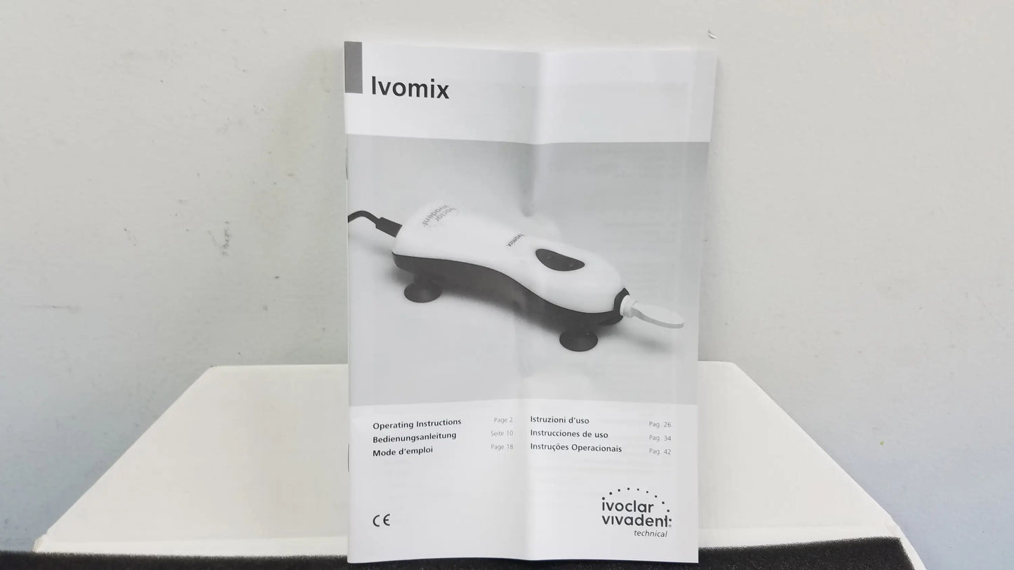 Ivoclar Vivadent Ivomix Vibrating Mixer With Adapter Charger and Box Vibrating Mixer, second-hand product photo 11