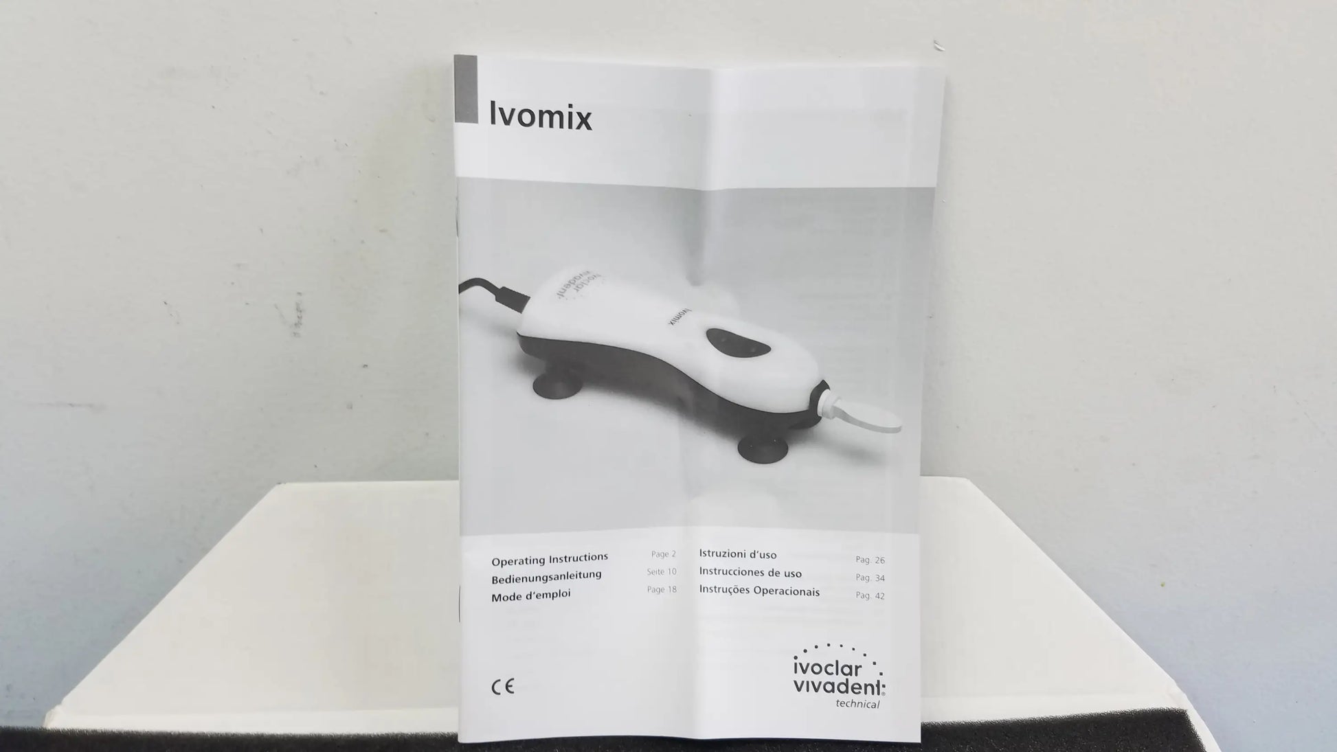 Ivoclar Vivadent Ivomix Vibrating Mixer With Adapter Charger and Box Vibrating Mixer, second-hand product photo 11