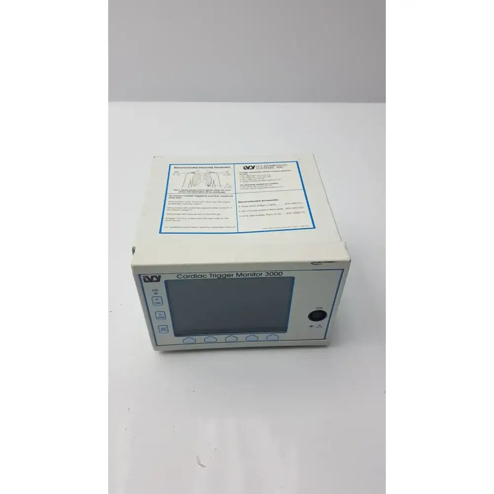 Ivy Biomedical Cardiac Trigger 3000 Patient Monitor Patient Monitor, second-hand product photo 5