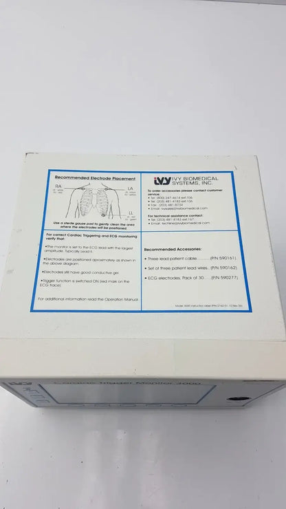 Ivy Biomedical Cardiac Trigger 3000 Patient Monitor Patient Monitor, second-hand product photo 6