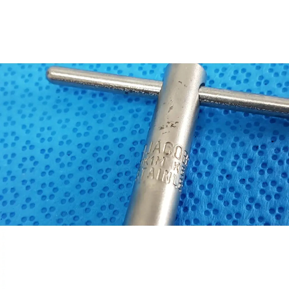 Stainless steel jacobs kim key 1m stainless precision chuck key with engraved jacobs branding t-handle wrench