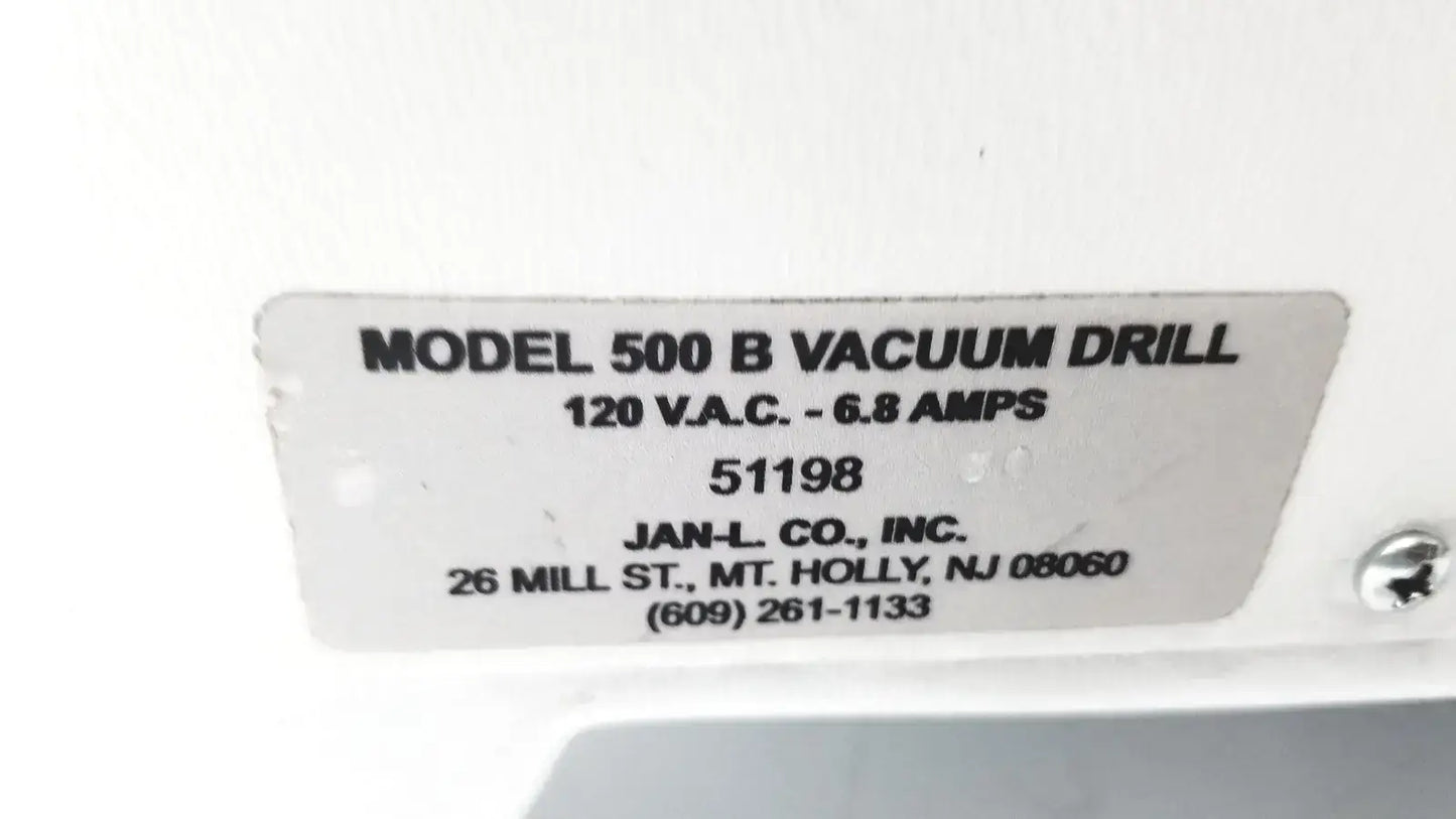 JAN L INC 500 B Vacuum Drill Surgical Drill, second-hand product photo 8